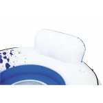 Nafukovacie koleso s operadlom Bestway bielo-modré